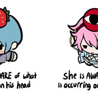 He Is Unaware of What Is Occurring on His Head