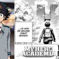 My Hero Academia Ending Controversy and Quirkless Deku meme example.