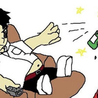 Shinji Throwing a Bottle at Asuka Shinji Throwing a Bottle at Asuka meme.