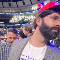 Matt Walsh In Disguise At The DNC in August 2024.
