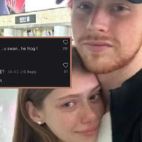 you swan he frog original comment over photo