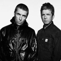 Oasis Reunion Tour depicting members of the group.