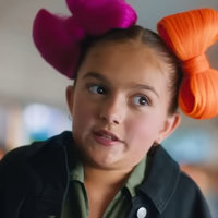 Walmart Brainrot Ad screenshot of child featured in the Walmart brainrot ad