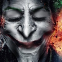 Jonkler Trying Not to Laugh meme depicting an edited image of the joker smiling.