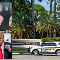 September 2024 Trump Golf Course Shooting Attempt depicting an image of the shooter, location and Donald Trump.