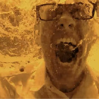 AVGN Trapped In Piss Dimension / Drowning In Beer meme depicting angry video game nerd screaming while submerged in beer.