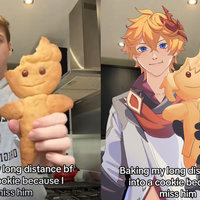 Baking My Long Distance BF Into a Cookie Because I Miss Him