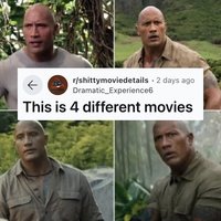 the rock four different movies