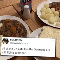 Brits Eating Like Germans Are Still Flying Overhead
