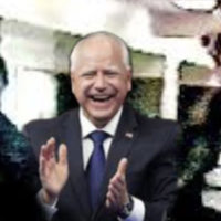 I’ve Become Friends With School Shooters Tim Walz meme.