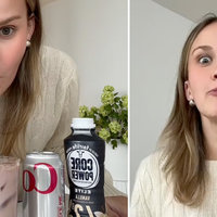 Protein Diet Coke TikTok trend.