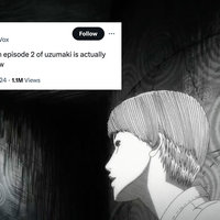 Uzumaki Episode Two Animation Quality Controversy depicting a tweet commenting on it.