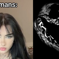 German Stare meme example.