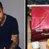 Liam Payne's Death Image of Liam Payne and the TMZ photo of his death after police arrived.