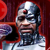 George Droyd George Droyd meme and content creator profile picture depicting George Floyd as a cyborg.