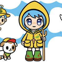 Luce the Vatican's Anime Mascot Luce Vatican Anime Mascot image example.