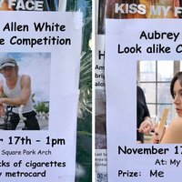 Celebrity Look Alike Contest Poster Parodies example images.