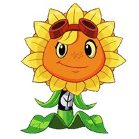 An image of Solar Flare from Plants vs. Zombies.
