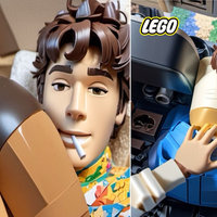 Lego Filter Brickshots tiktok examples.