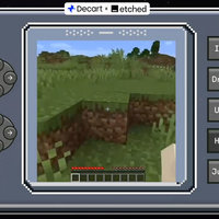 AI Generated Minecraft image example.