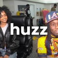 Huzz slang term image example depicting streamer kai cenat.