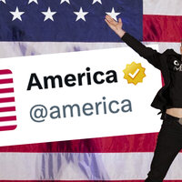 Elon Musk's @America Twitter / X Account