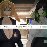 VTuber RadiaActive No Violations of the Dress Code image example.