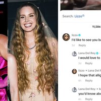 Lizzo and Lana Del Rey TikTok Feud image examples.