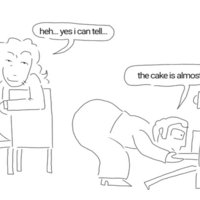 The Cake Is Almost Ready