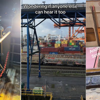 Screaming In Shipping Containers conspiracy theory / Open the Containers Movement examples from tiktok.