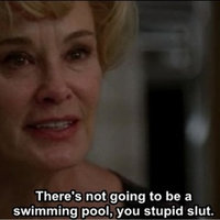 You Stupid Slut You Stupid Slut meme depicting Jessica Lange as Constance Langdon in AHS.