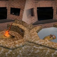 Floor Cranny image and rendering example.