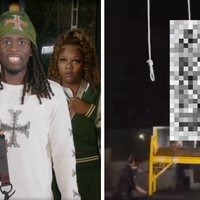 Kai Cenat and Magician Max Major Hanging Prank image examples from the stream.