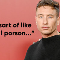 He's Sart Of Like An Evil Porson meme depicting actor Barry Keoghan.