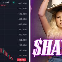 Hawk Tuah Girl HAWK Meme Coin Rug Pull Scandal depicting an image of the crypto dropping and an image of Haliey Welch.