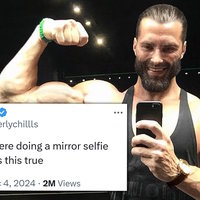 Mirror Selfie Wrapped Mirror Selfie Wrapped trend example.