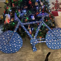 Wrapped Bike Christmas Gift meme.