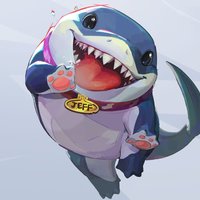 Jeff the Land Shark design from Marvel Rivals.