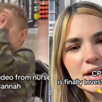 Nurse Hannah Flinching Controversy image examples from tiktok.