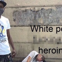 White People Fucking Love Heroin Lol meme example.