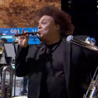 Flute Guy / Pedro Eustache An image of Eustache Pedro, aka Flute Guy, at The Game Awards.