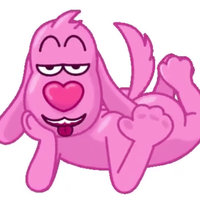 Pink Dog Telegram GIFs