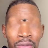 Eye of Rah Eye of Rah meme depicting a Black man with one eye like a cyclops.