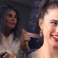 Elisabeth Hating on Sue Elisabeth Hating on Sue meme depicting Demi Moore and Margaret Qualley from The Substance movie.