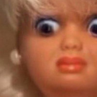 Disgusted Barbie meme.