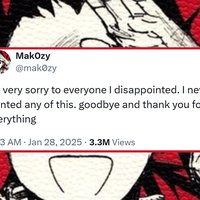 Mak0zy Grooming Allegations image and tweet example.