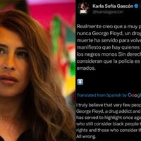 Karla Sofia Gascon Offensive Tweets image examples.