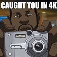 Caught You In 4K Caught You In 4K boondocks meme.