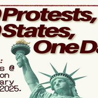 50501 protest flyer example image.
