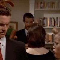 Patrick Bateman At The Office Party Patrick Bateman At The Office Party meme from American Psycho.